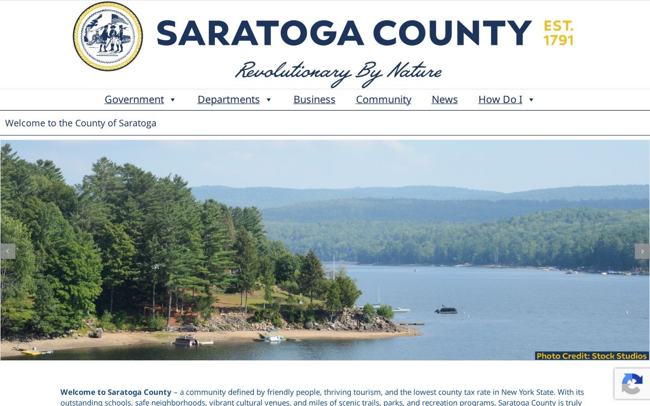 Saratoga County criminal history government directory